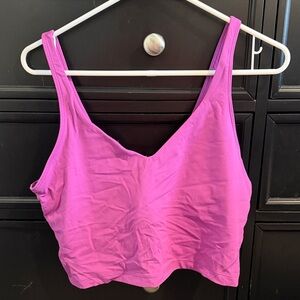 lululemon athletica align tank in plum